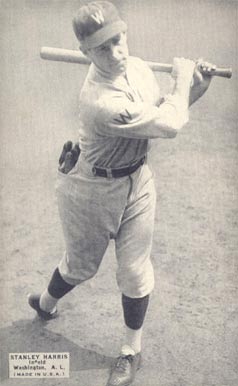 1925 Exhibits 1925 (Set 4) Stanley Harris # Baseball Card