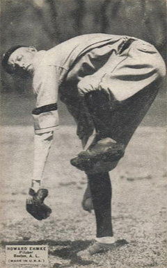 1925 Exhibits 1925 (Set 4) Howard Ehmke # Baseball Card