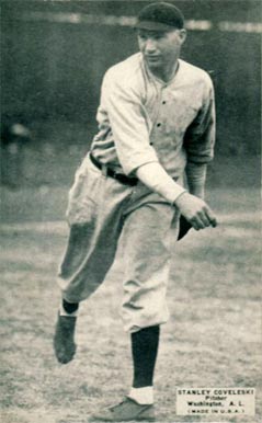 1925 Exhibits 1925 (Set 4) Stanley Coveleski # Baseball Card