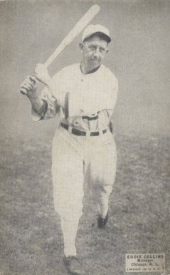 1925 Exhibits 1925 (Set 4) Eddie Collins # Baseball Card