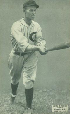 1925 Exhibits 1925 (Set 4) John Brooks # Baseball Card