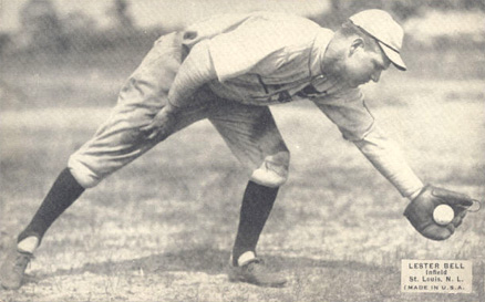 1925 Exhibits 1925 (Set 4) Lester Bell # Baseball Card