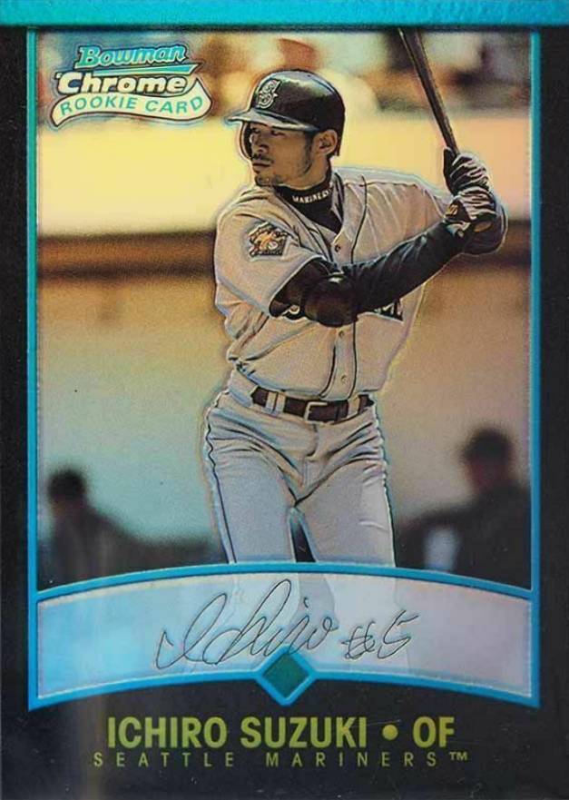 2001 Bowman Chrome  Ichiro Suzuki #351 Baseball Card