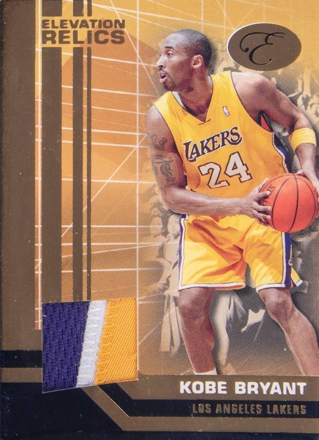 2007 Bowman Elevation Dual Relics Kobe Bryant #KB Basketball Card