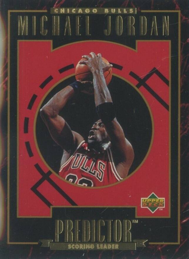 1995 Upper Deck Predictor Scoring Michael Jordan #H1 Basketball Card