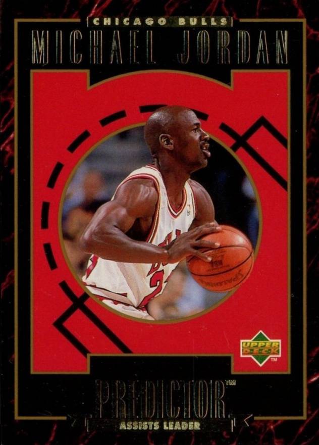 1995 Upper Deck Predictor Scoring Michael Jordan #H2 Basketball Card