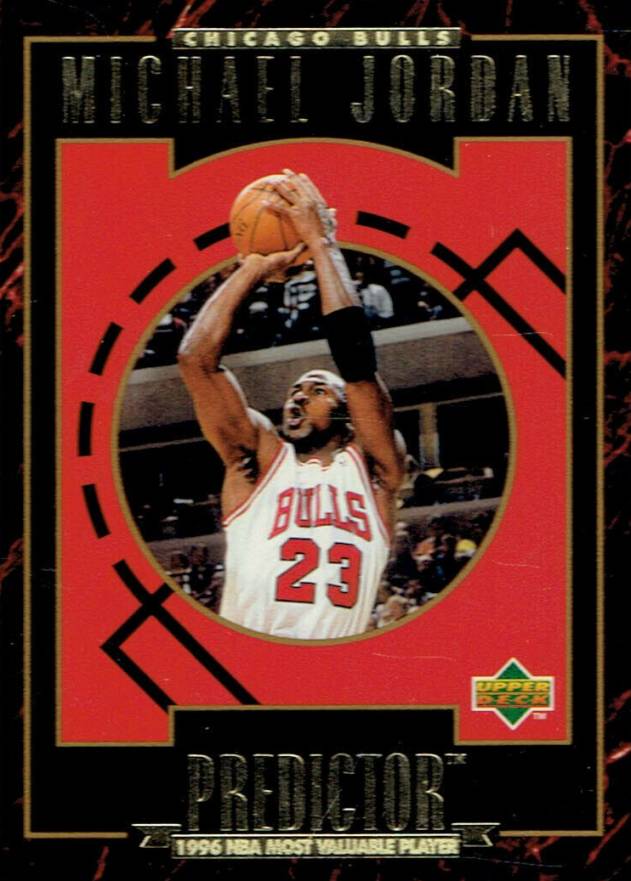 1995 Upper Deck Predictor MVP Michael Jordan #R1 Basketball Card