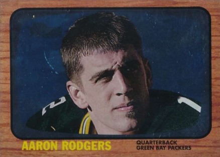 2005 Topps Heritage  Aaron Rodgers #THC27 Football Card