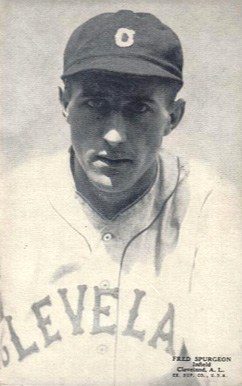 1926 Exhibits 1926 (Set 5) Fred Spurgeon # Baseball Card