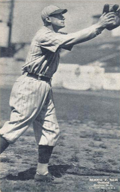 1926 Exhibits 1926 (Set 5) Bernie F. Neis # Baseball Card