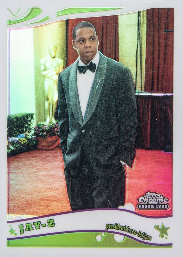 2005 Topps Chrome Jay-Z #217 Basketball Card