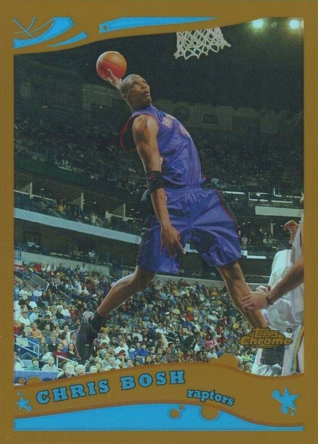 2005 Topps Chrome Chris Bosh #80 Basketball Card