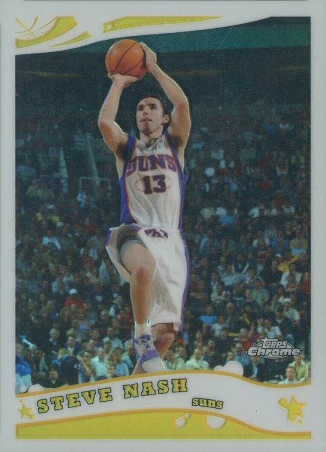 2005 Topps Chrome Steve Nash #98 Basketball Card