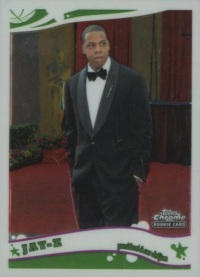 2005 Topps Chrome Jay-Z #217 Basketball Card