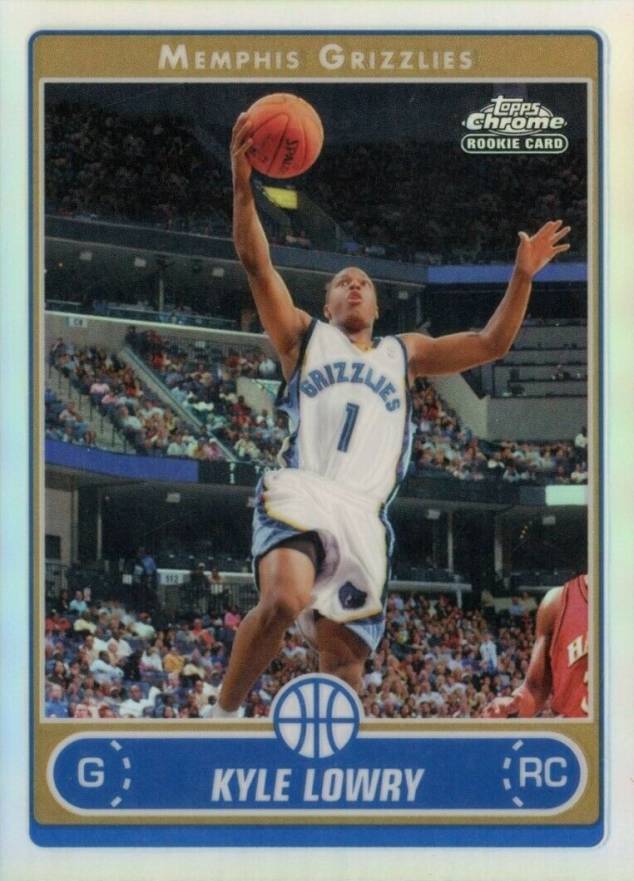 2006 Topps Chrome Kyle Lowry #162 Basketball Card