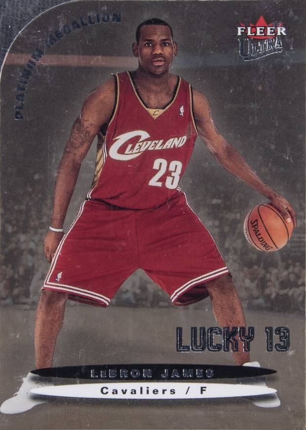 2003 Ultra LeBron James #171 Basketball Card