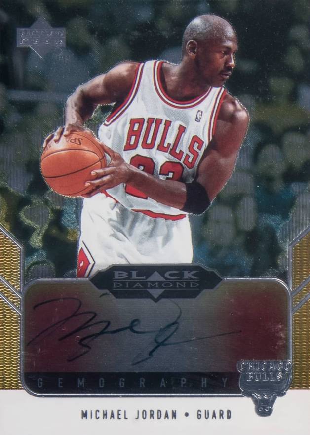 2004 Upper Deck Black Diamond Gemography Michael Jordan #GEMMJ Basketball Card