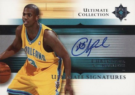 2005 Upper Deck Ultimate Collection Ultimate Signatures Chris Paul #US-CP Basketball Card