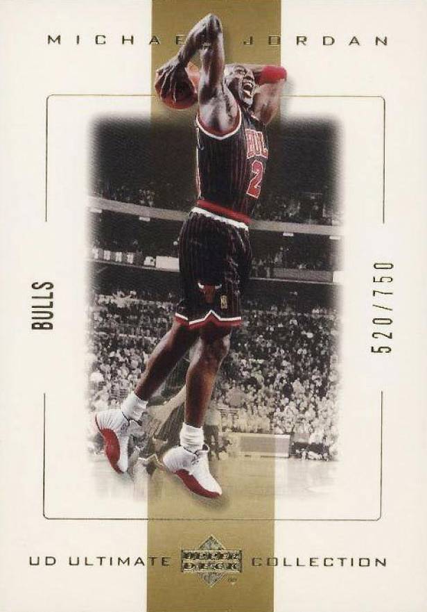 2000 Ultimate Collection Ultimate Collection Michael Jordan #8 Basketball Card