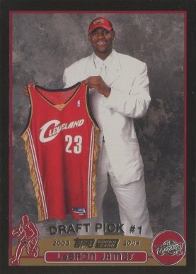 2003 Topps LeBron James #221 Basketball Card