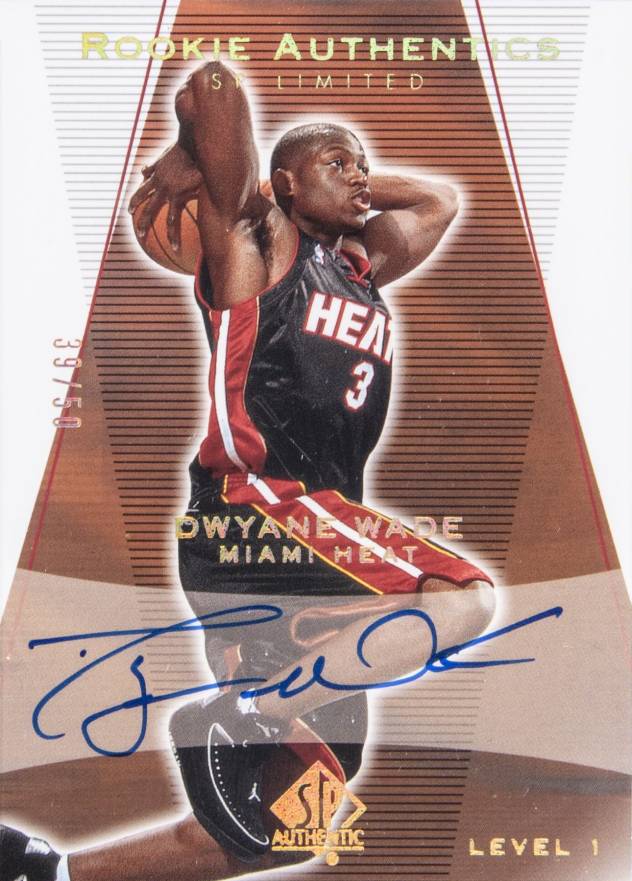 2003 SP Authentic Dwyane Wade #152 Basketball Card
