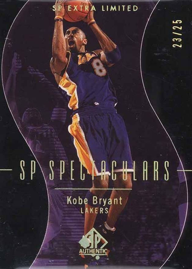 2003 SP Authentic Kobe Bryant #91 Basketball Card