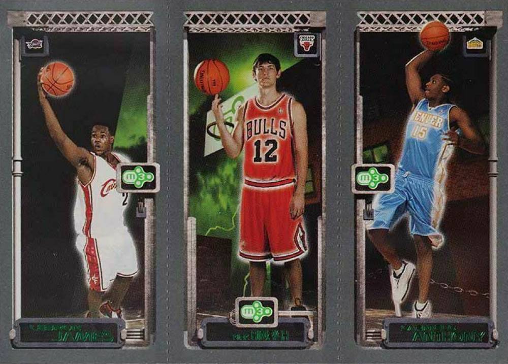 2003 Topps Rookie Matrix James/Hinrich/Anthony # Basketball Card