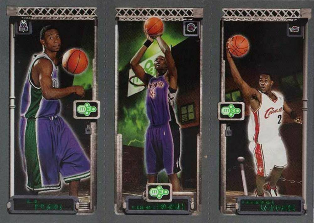 2003 Topps Rookie Matrix Ford/Bosh/James # Basketball Card