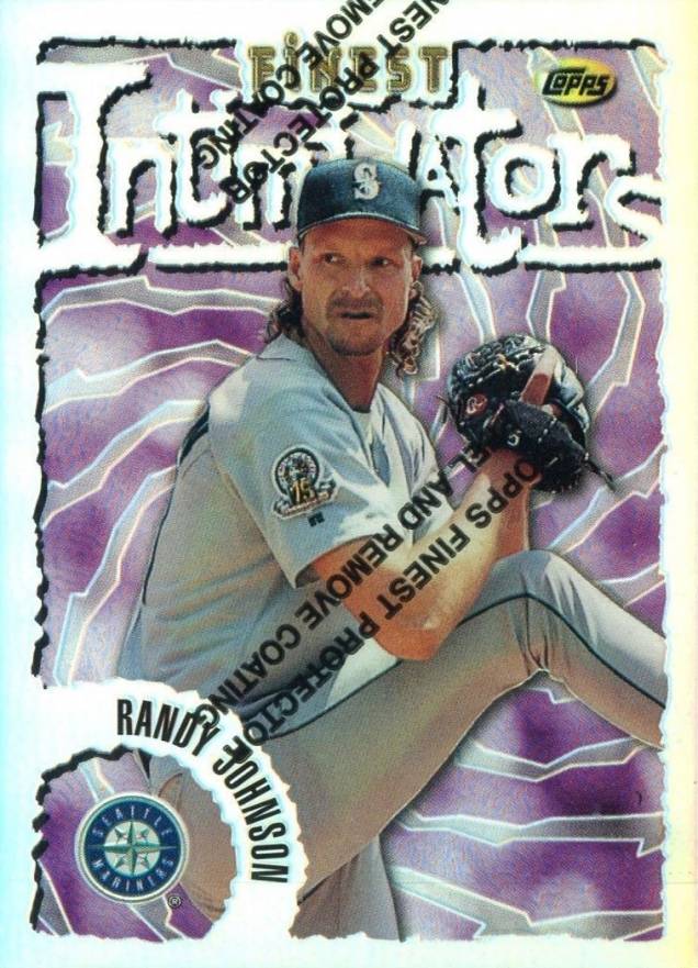 1996 Finest Randy Johnson #77 Baseball Card