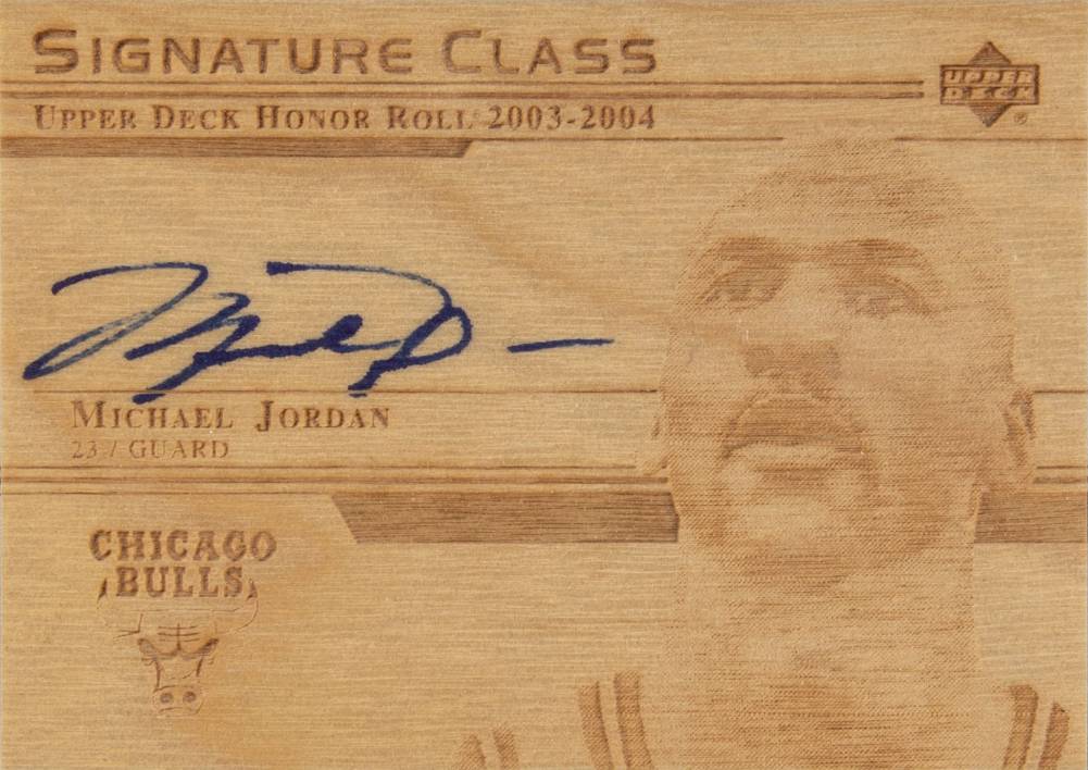 2003 Upper Deck Honor Roll Signature Class Michael Jordan #SC11 Basketball Card