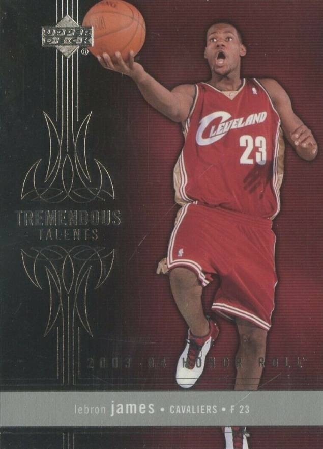 2003 Upper Deck Honor Roll Tremendous Talent LeBron James #TT7 Basketball Card