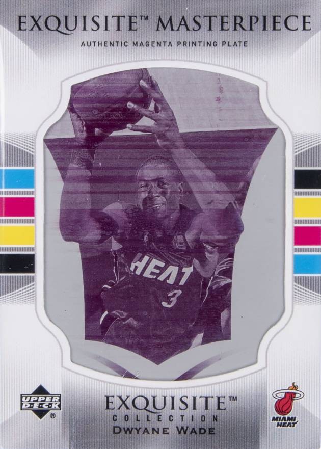 2006 Upper Deck Exquisite Collection Dwyane Wade #M-21 Basketball Card