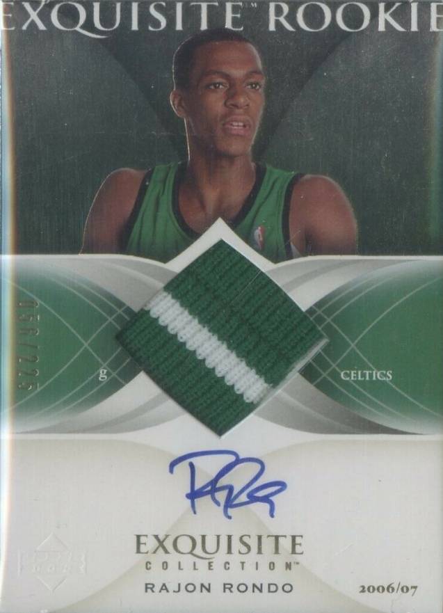 2006 Upper Deck Exquisite Collection Rajon Rondo #60 Basketball Card