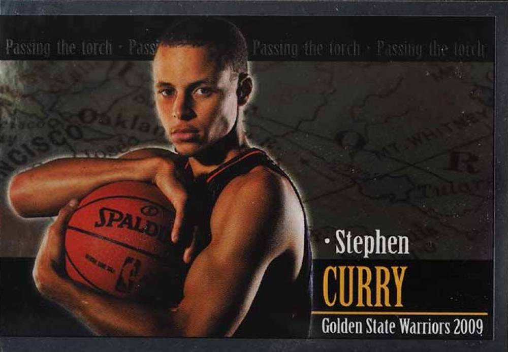 2009 Panini Stickers Stephen Curry #189 Basketball Card