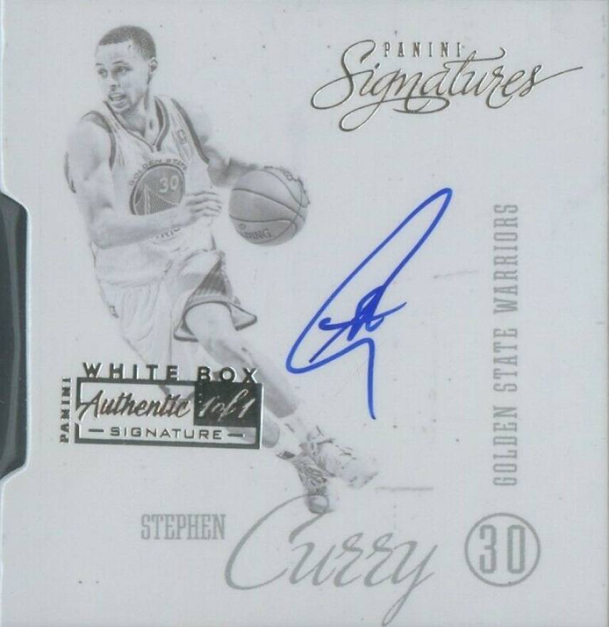 2012 Panini Signatures  Stephen Curry #130 Basketball Card