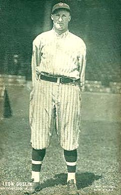 1927 Exhibits (Green Tint ; Set 6) Leon Goslin # Baseball Card