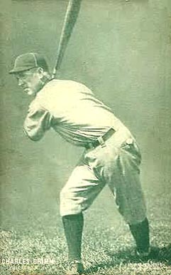 1927 Exhibits (Green Tint ; Set 6) Charles Grimm # Baseball Card