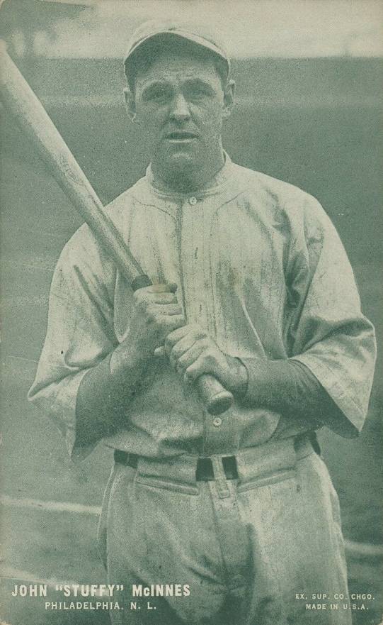 1927 Exhibits (Green Tint ; Set 6) John "Stuffy" MscInnes # Baseball Card