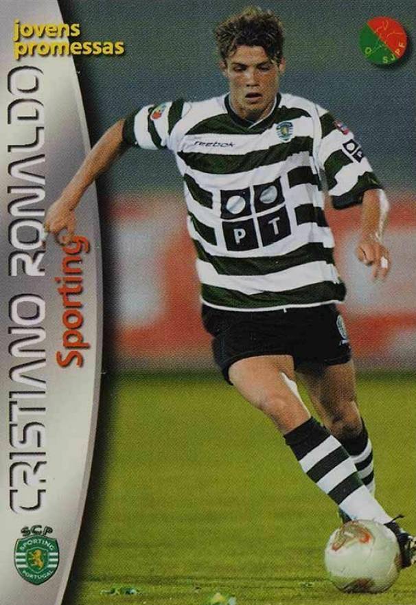 2002 Panini Sports Mega Craques Cristiano Ronaldo #9 Soccer Card