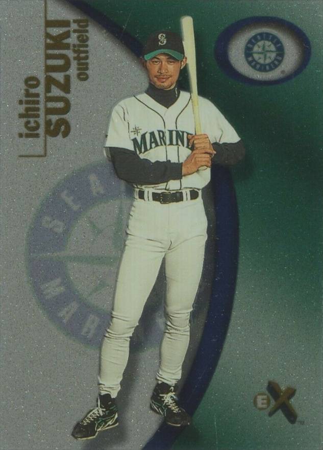 2001 Fleer E-X  Ichiro Suzuki #105 Baseball Card