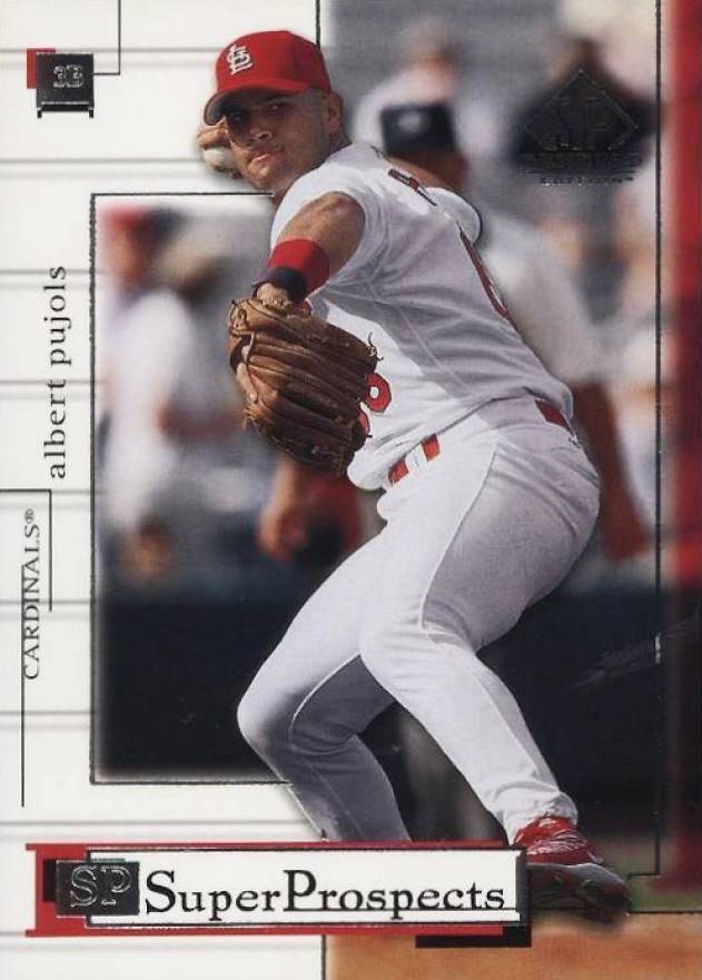 2001 SP Game Used Albert Pujols #85 Baseball Card