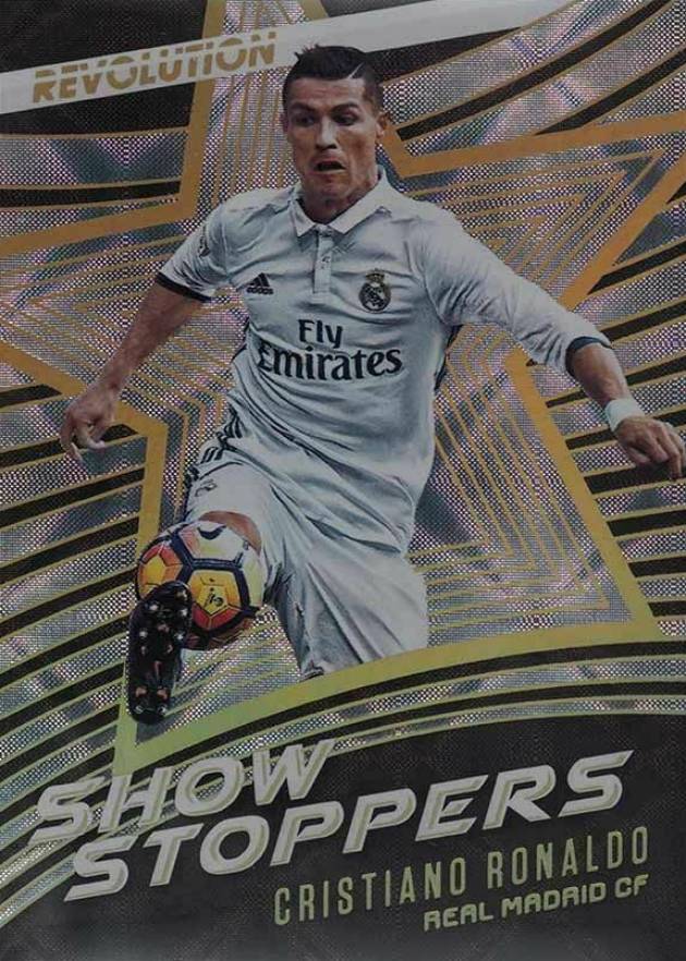 2017 Panini Revolution Showstoppers Cristiano Ronaldo #S-18 Soccer Card