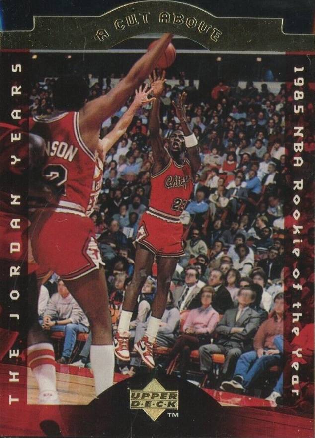 1996 Collector's Choice Jordan A Cut Above Michael Jordan #CA1 Basketball Card