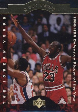 1996 Collector's Choice Jordan A Cut Above Michael Jordan #CA4 Basketball Card