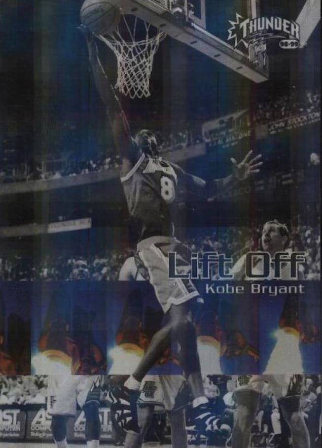 1998 Skybox Thunder Lift Off Kobe Bryant #3 Basketball Card