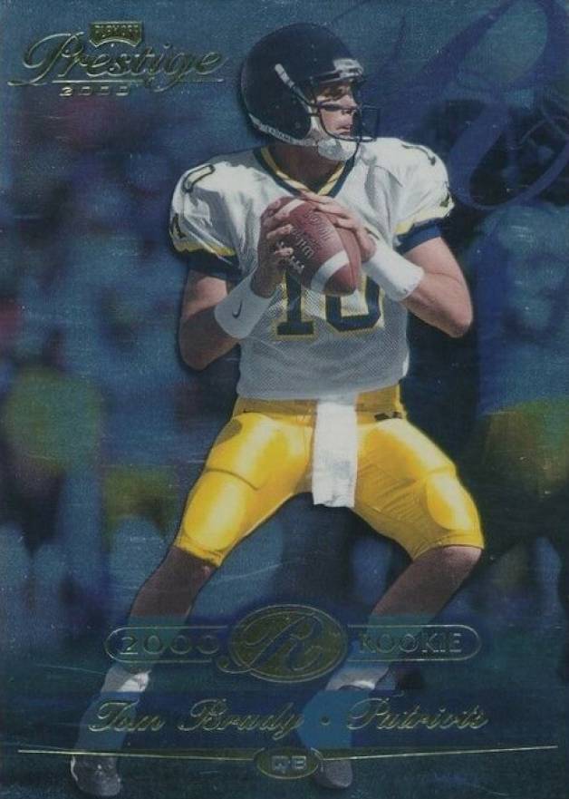 2000 Playoff Prestige Tom Brady #286 Football Card