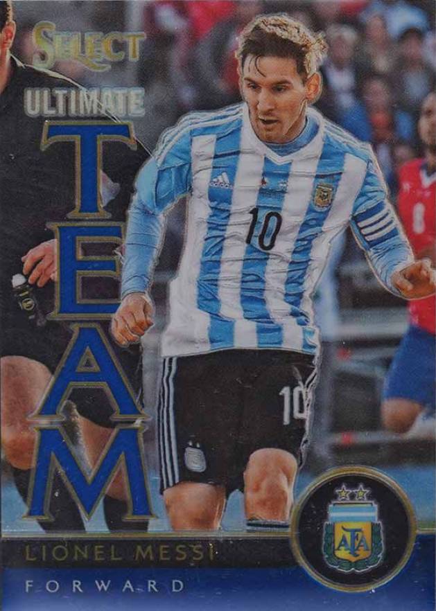 2015 Panini Select Ultimate Team Lionel Messi #16 Soccer Card