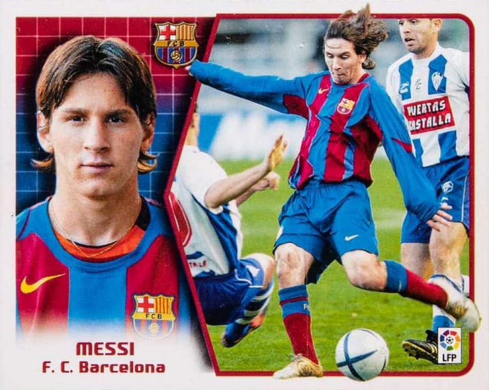 2005 Panini Stickers Colecciones Este Lionel Messi # Other Sports Card