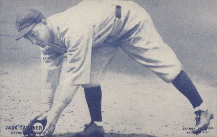 1928 Exhibits Blue Set 7 Jack Tavener # Baseball Card