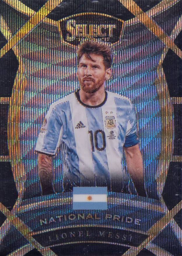2016 Panini Select National Pride Lionel Messi #2 Soccer Card
